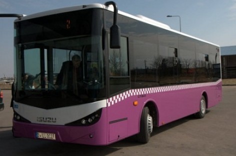 Lietuvoje – pirmasis „Isuzu“ miesto autobusas