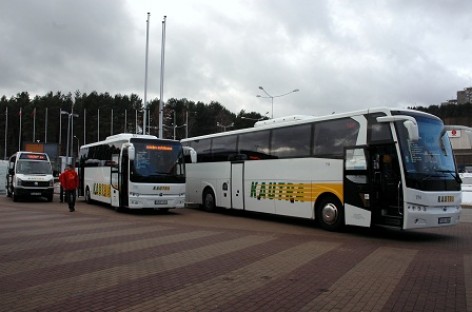 Šalyje daugėja naujų autobusų