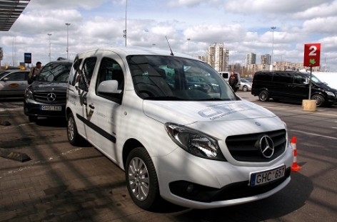 Lietuvoje pristatytas miesto logistikos automobilis – Mercedes-Benz Citan