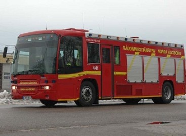 Įtariama, jog autobuso gaisro Vilniuje priežastis – padegimas