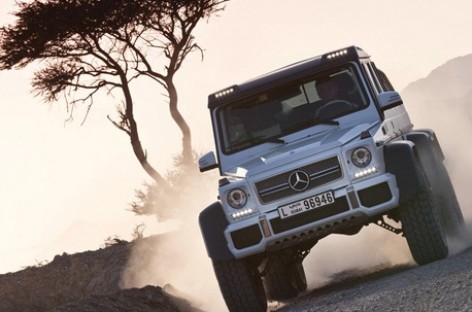 „Mercedes-Benz“ gamins milžiniškus visureigius