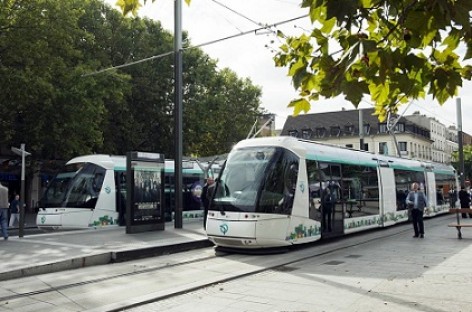 „Translohr“ tramvajus – Paryžiuje