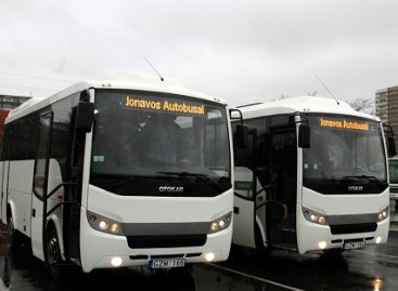 Jonavoje – du nauji „Otokar“ autobusai