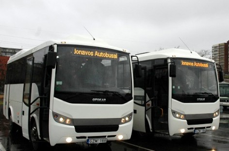 Jonavoje – du nauji „Otokar“ autobusai