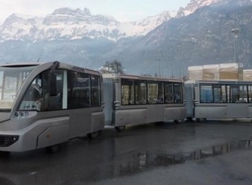 „Swiss Road Trains” – saulės energiją naudojantis miesto transportas