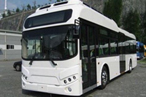 Japonai pristatė elektrinį autobusą