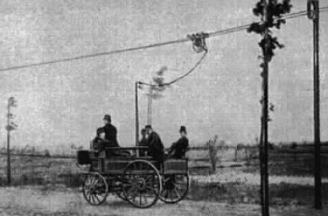 Pirmasis troleibusas buvo sukurtas Vokietijoje