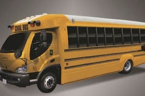 JAV mokiniai bus vežiojami elektriniais autobusais