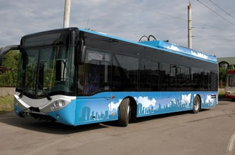 Troleibusas „LBus City Smile 12T“ – iš arti