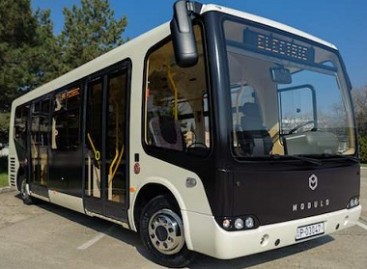 Vengrai pristatė elektrinį autobusą