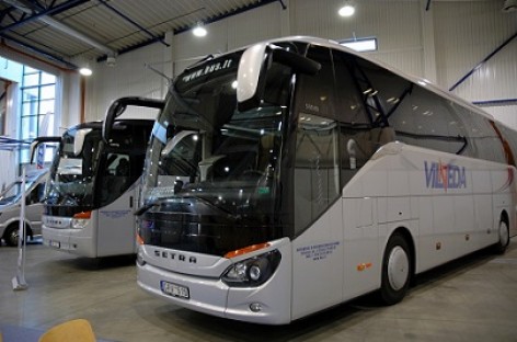 Turistiniai autobusai „Adventur 2015“ parodoje