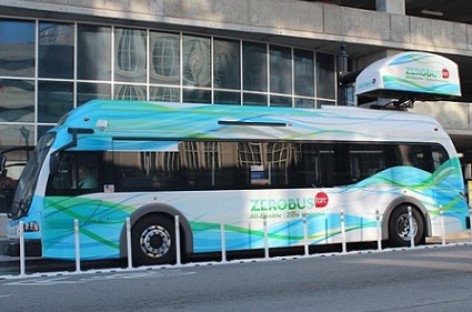 JAV populiarėja elektriniai autobusai