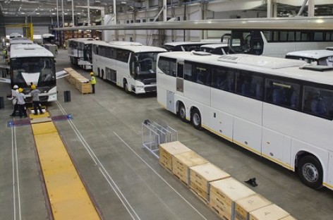 „Scania” pradėjo gaminti autobusus Indijoje