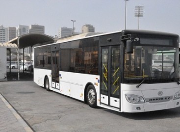Dubajuje išbandomas elektrinis autobusas
