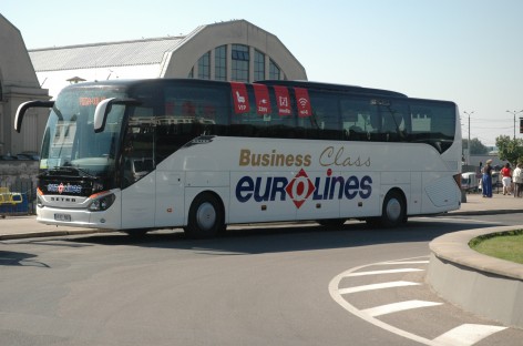 Moderniausiu „Setra“ autobusu – į Rygą