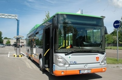 Klaipėdos autobusai padeda sulaikyti pažeidėjus