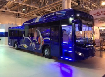 „Volgabus” pristatė dujinius tarpmiečio vežimams skirtus autobusus