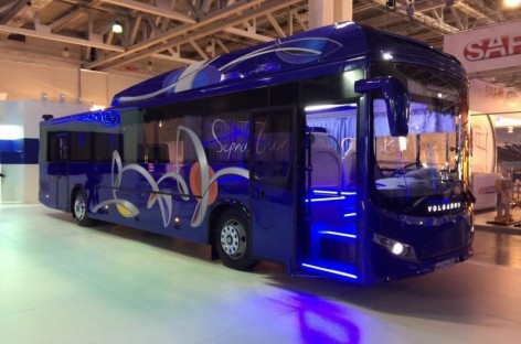 „Volgabus” pristatė dujinius tarpmiečio vežimams skirtus autobusus