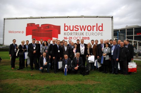 Keleivių vežėjai lankėsi „Busworld Europe 2015″ parodoje