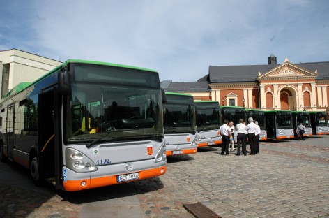 Klaipėdos studentų dovana greitųjų maršrutų keleiviams