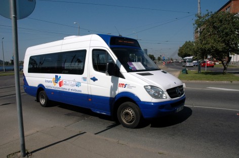 Rygoje – mažiau mikroautobusų maršrutų