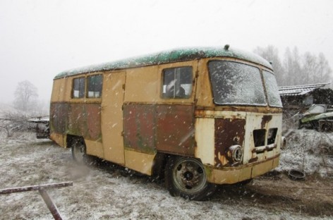 Trakų rajone atrastas istorinis lietuviškas automobilis  KAG