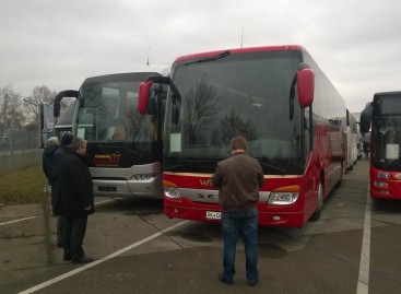 Grupė keleivių vežėjų lankėsi „BusStore2016”