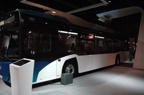 Rygoje išbandomas elektrinis „Solaris” autobusas