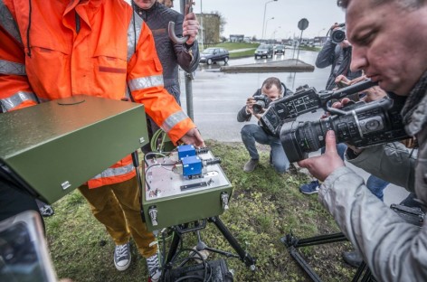 Kaune pristatė naujovę – lazerinį greičio matuoklį