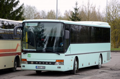 Ukmergės autobusų parkas įsigijo naujesnių autobusų