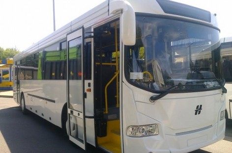 Rokiškėnai susipažino su baltarusiškais autobusais