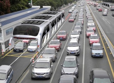 Kinijos kompanija pristatė naują viešojo transporto koncepciją (video)