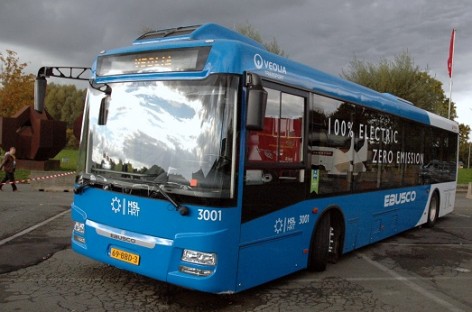 Paryžius renkasi „Ebusco” elektrinius autobusus