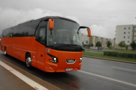 Mažeikiuose – naujas prabangus autobusas