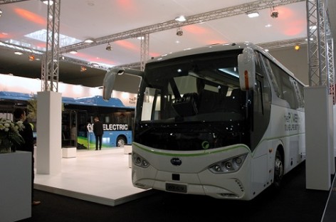 BYD stende Hanoveryje – elektrinis turistinis autobusas