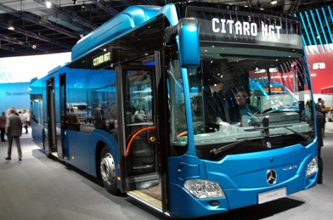 „Mercedes-Benz“ autobusų paradas Hanoveryje