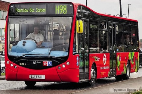 Londonui – elektriniai autobusai
