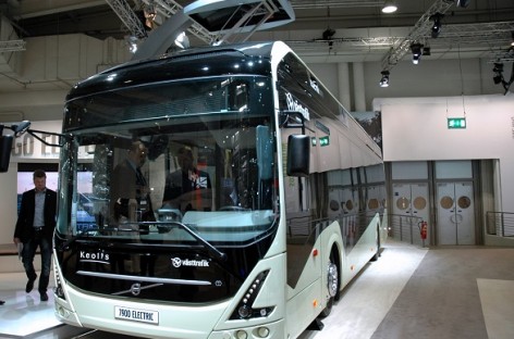 „Volvo” stende Hanoveryje – prioritetas elektriniams ir hibridiniams autobusams