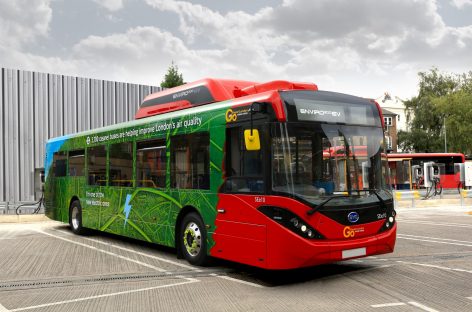 Londone – dar daugiau elektrinių autobusų