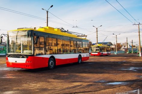 Atnaujinamas Odesos troleibusų parkas