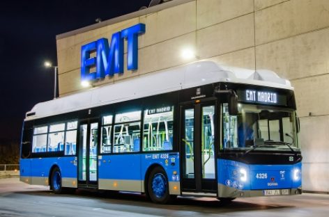 „Scania” pristatys 160 dujinių autobusų Madrido vežėjams