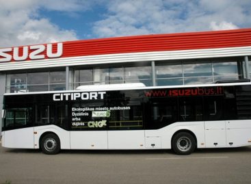 „Isuzu Citiport“ veža keleivius iš Vilniaus į Trakus