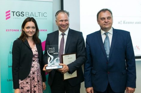 Kauno autobusų stočiai – garbingas apdovanojimas