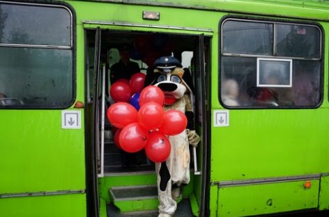 Vaikams – apie saugaus eismo taisykles viešajame transporte