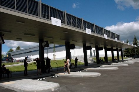 Duris atvėrė nauja, moderni Ukmergės autobusų stotis