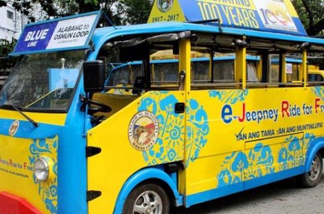 UITP apdovanojimas – Filipinų „e-jeepney”