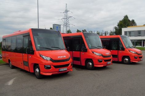 Kuršėnų autobusų parkas įsigijo tris naujus autobusus