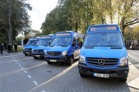 Klaipėdos maršrutiniai autobusai keičia spalvą