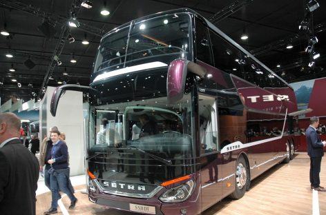 „Busworld Europe“ – naujas dviaukštis „Setra S 531 DT“