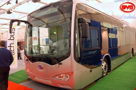 Kalifornijoje atidaryta BYD autobusų gamykla